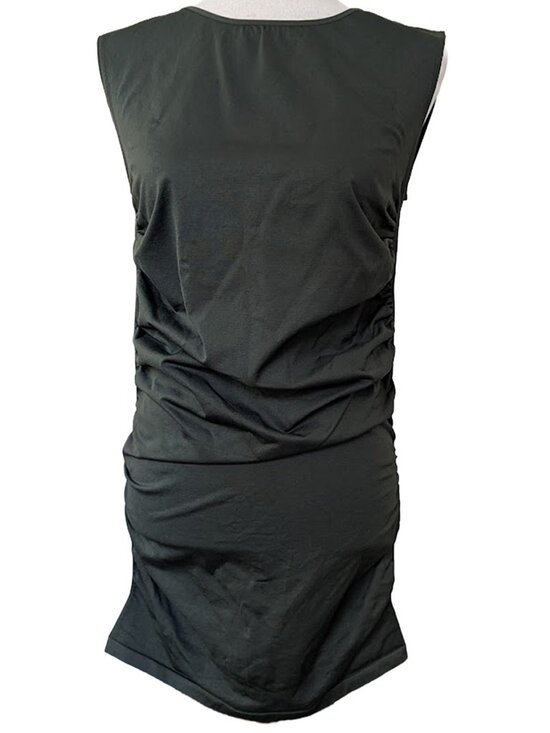 NWOT Blanqi Maternity Olive Tank Dress size L/XL - Picture 5 of 14